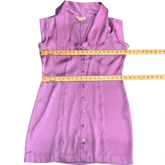 Michael Kors Lavender Mini Dress - Picture 8 of 14